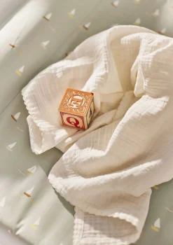 3er Pack Musselin Mulltücher 'Mio' Pure Nature 65 x 65 cm