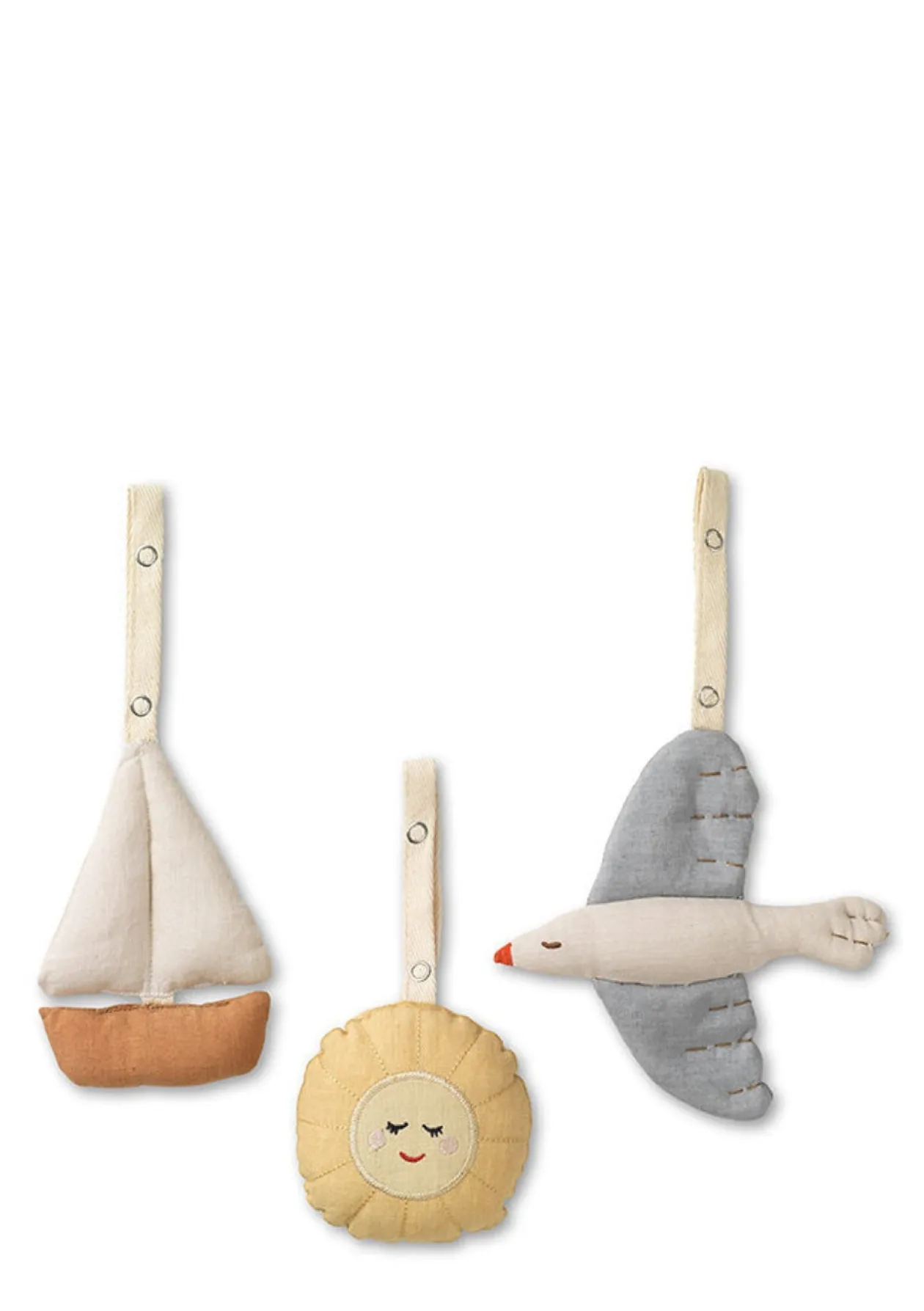 3er Pack Spielzeug Anhänger 'Nemo' Sailboats