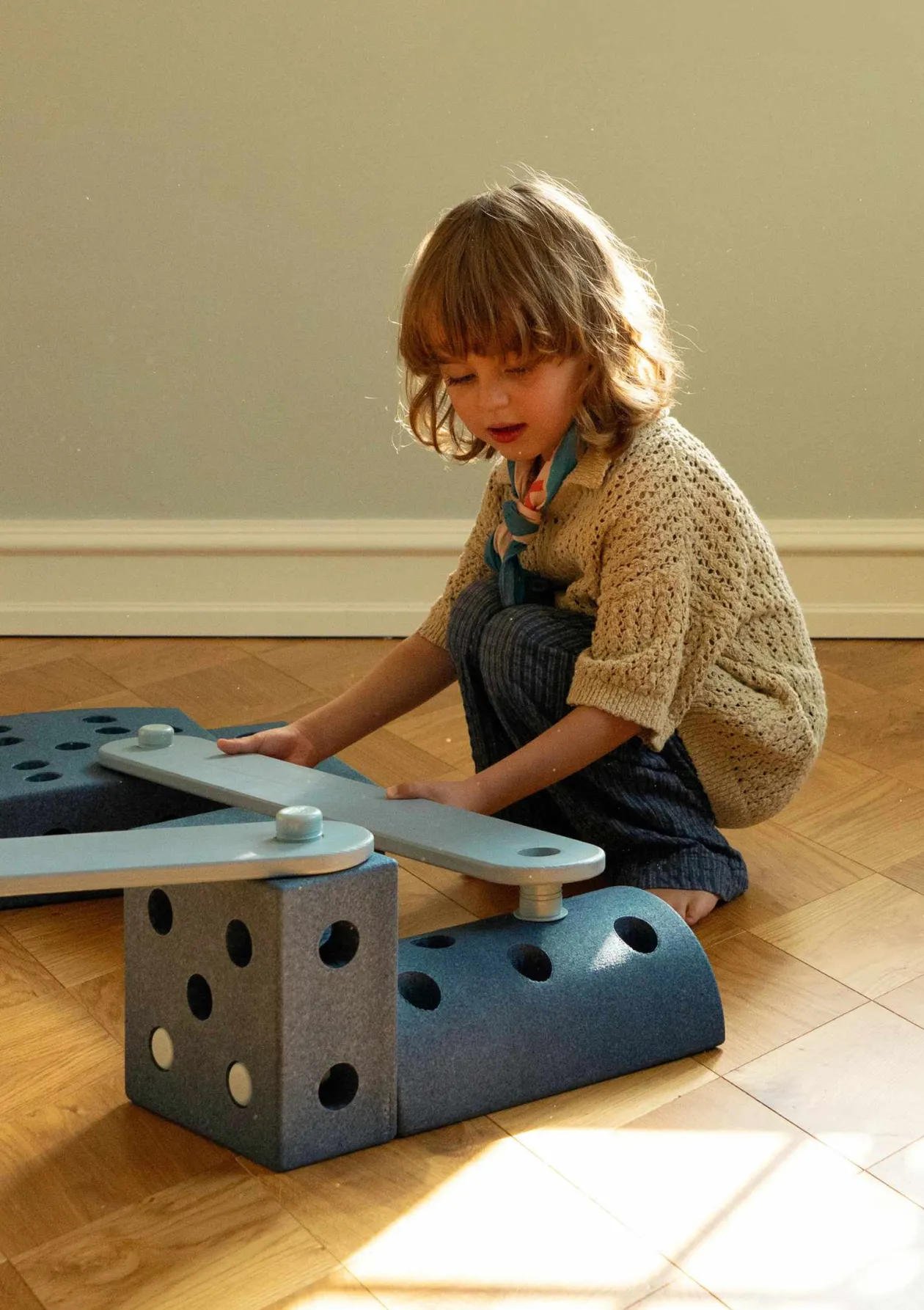 2er Set Balancierbalken Sky Blue