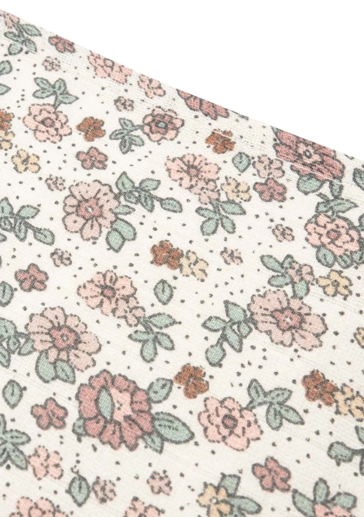 3er-Set Mulltücher Retro Flowers 70 x 70 cm