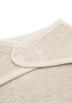 2er-Set Frottee Bandana Lätzchen Nougat