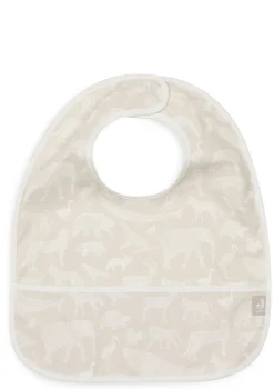 2er-Set Lätzchen 'Animals' Nougat