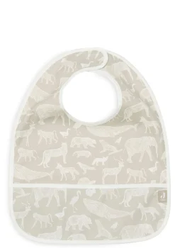 2er-Set Lätzchen 'Animals' Olive Green