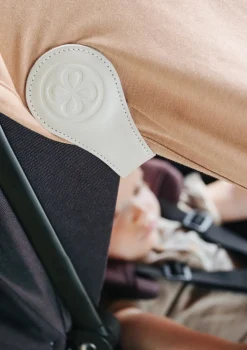 2er-Set Magnet-Clips Leder Beige