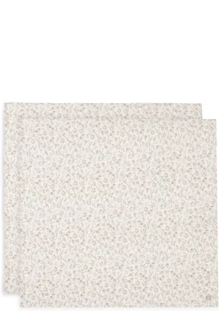 2er-Set Mulltücher 'Bloomy' 115 x 115 cm