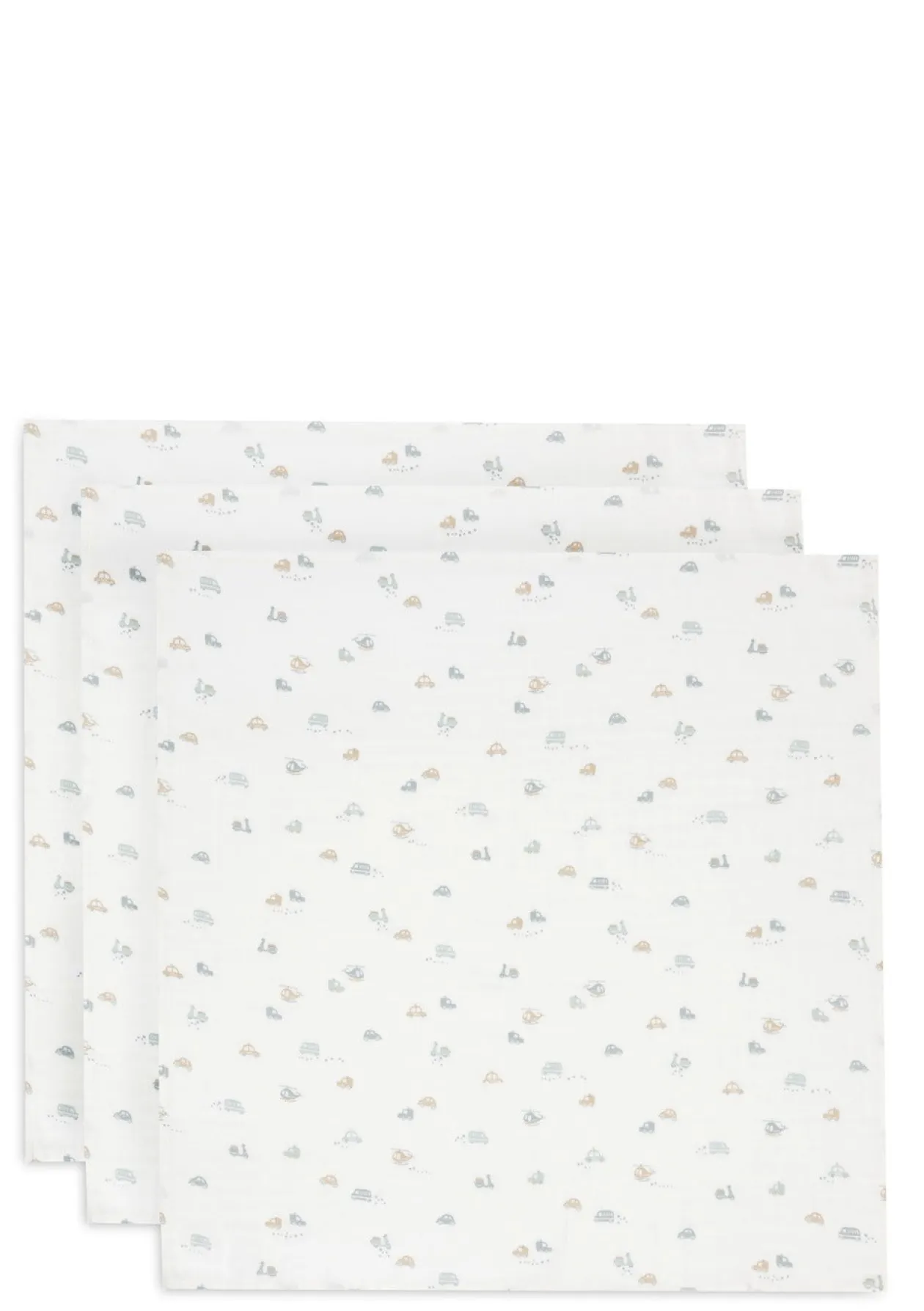 3er-Set Mulltücher 'On The Go' 70 x 70 cm