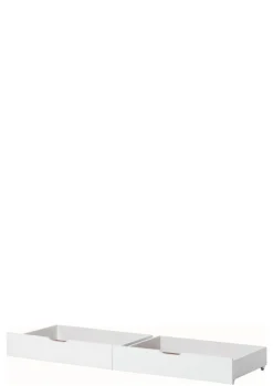 2er-Set Schubladen weiß