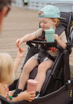 Esstisch dunkelgrau / schwarz