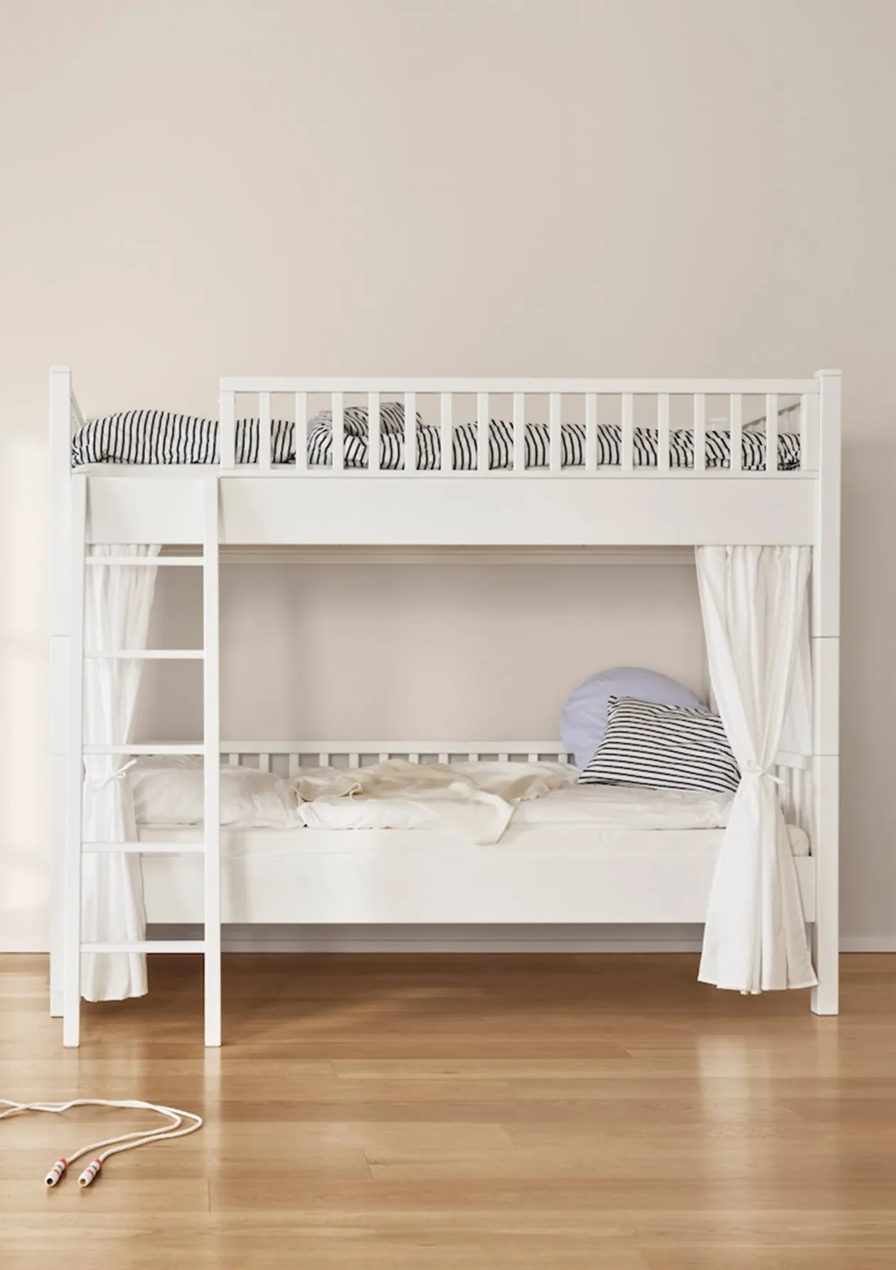 Etagenbett hoch weiß 200 x 90 cm