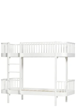 Etagenbett 'Wood Original' weiß 200 x 90 cm