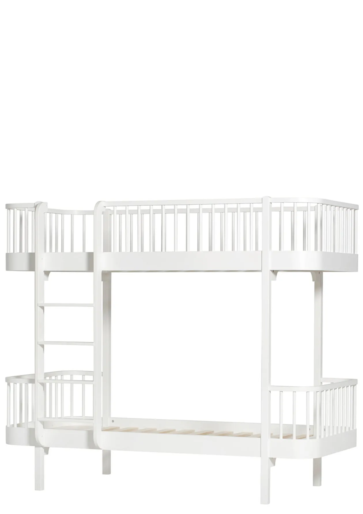 Etagenbett 'Wood Original' weiß 200 x 90 cm