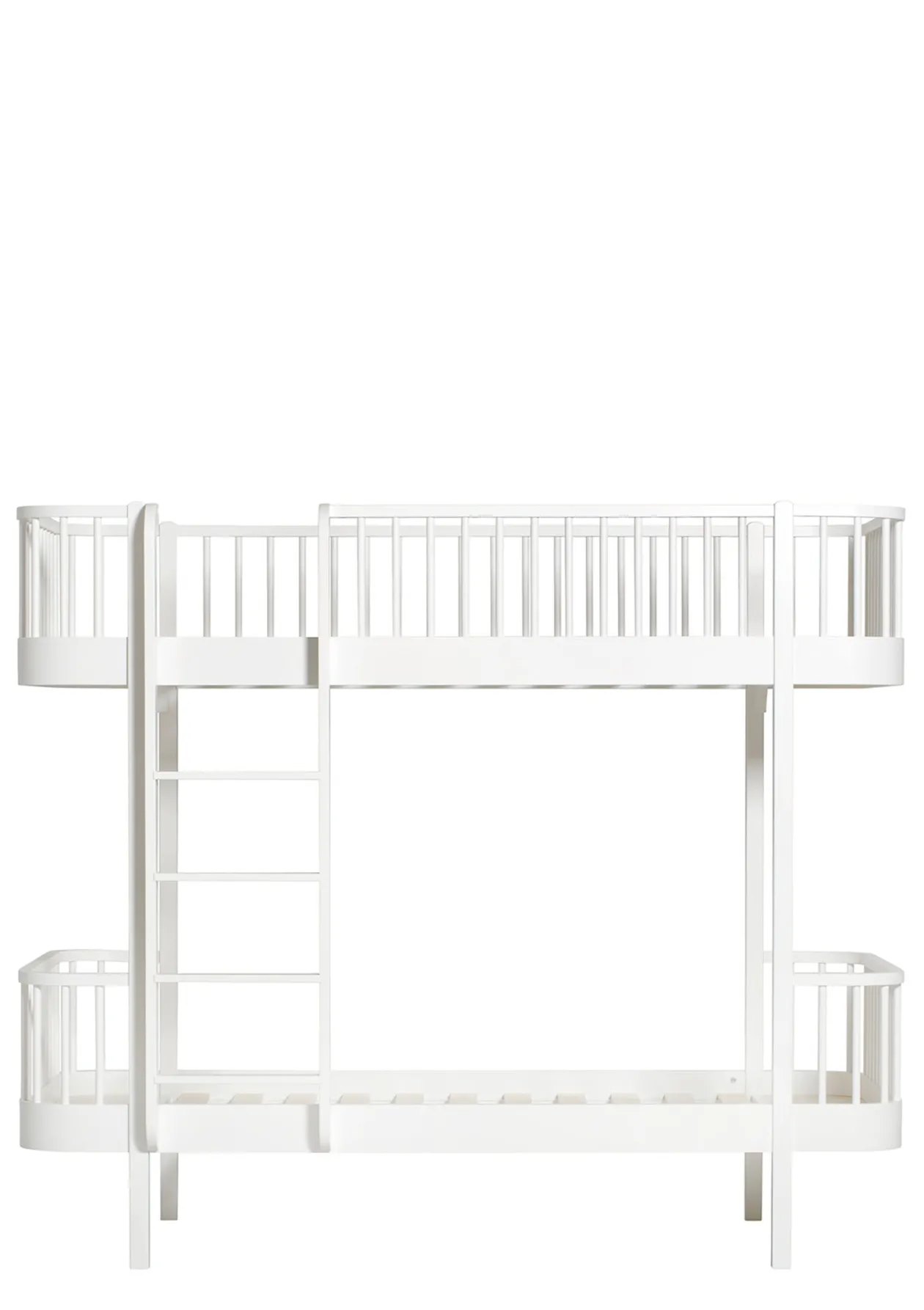 Etagenbett 'Wood Original' weiß 200 x 90 cm