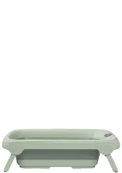 faltbare Badewanne 'Indigo Plus' inkl. Mesh-Einhang für Neugeborene Sage Green