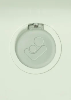 faltbare Badewanne 'Indigo Plus' inkl. Mesh-Einhang für Neugeborene Sage Green