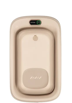 faltbare Badewanne 'Indigo Plus' inkl. Mesh-Einhang für Neugeborene Muted Terra