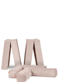 Family Sofa Cord Kirschblüte Rosa