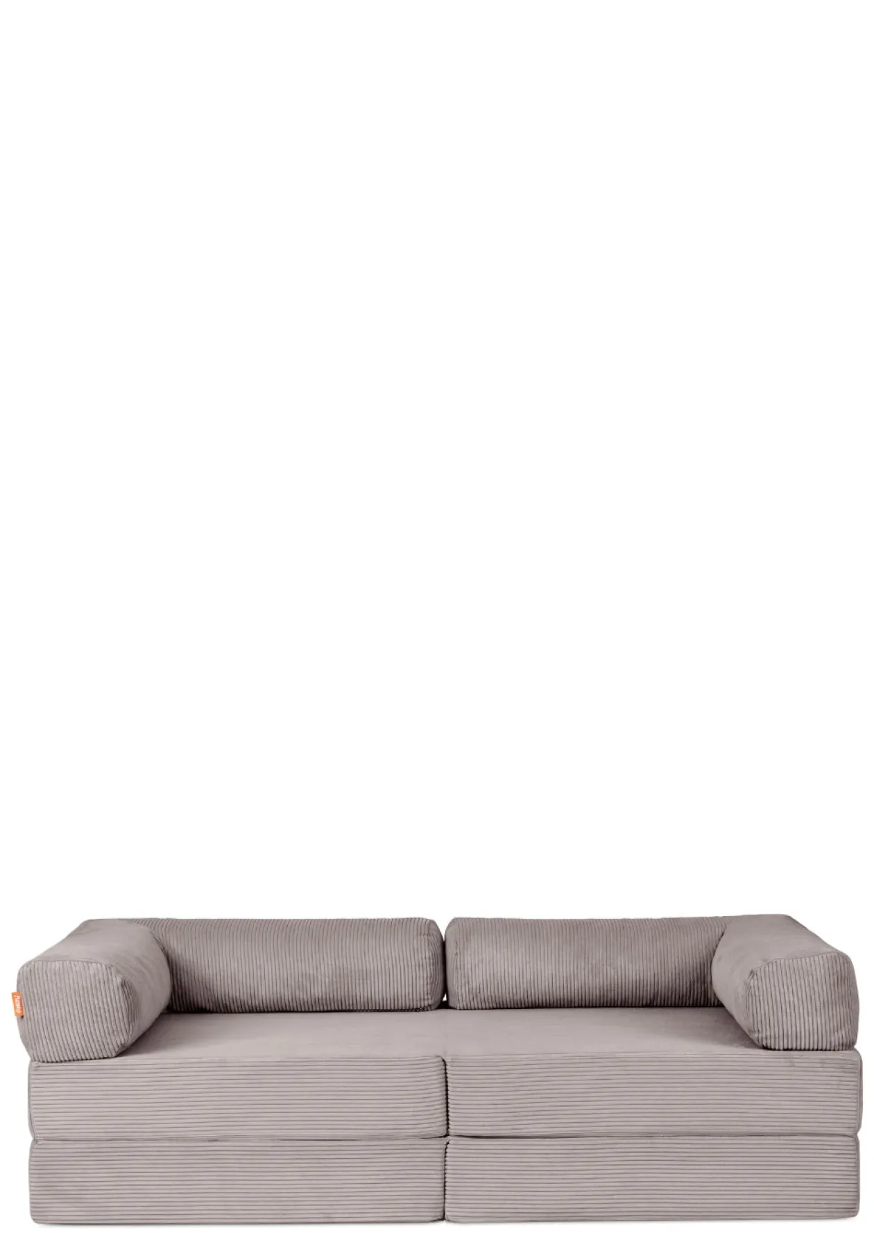 Family Sofa Cord Koala Grau
