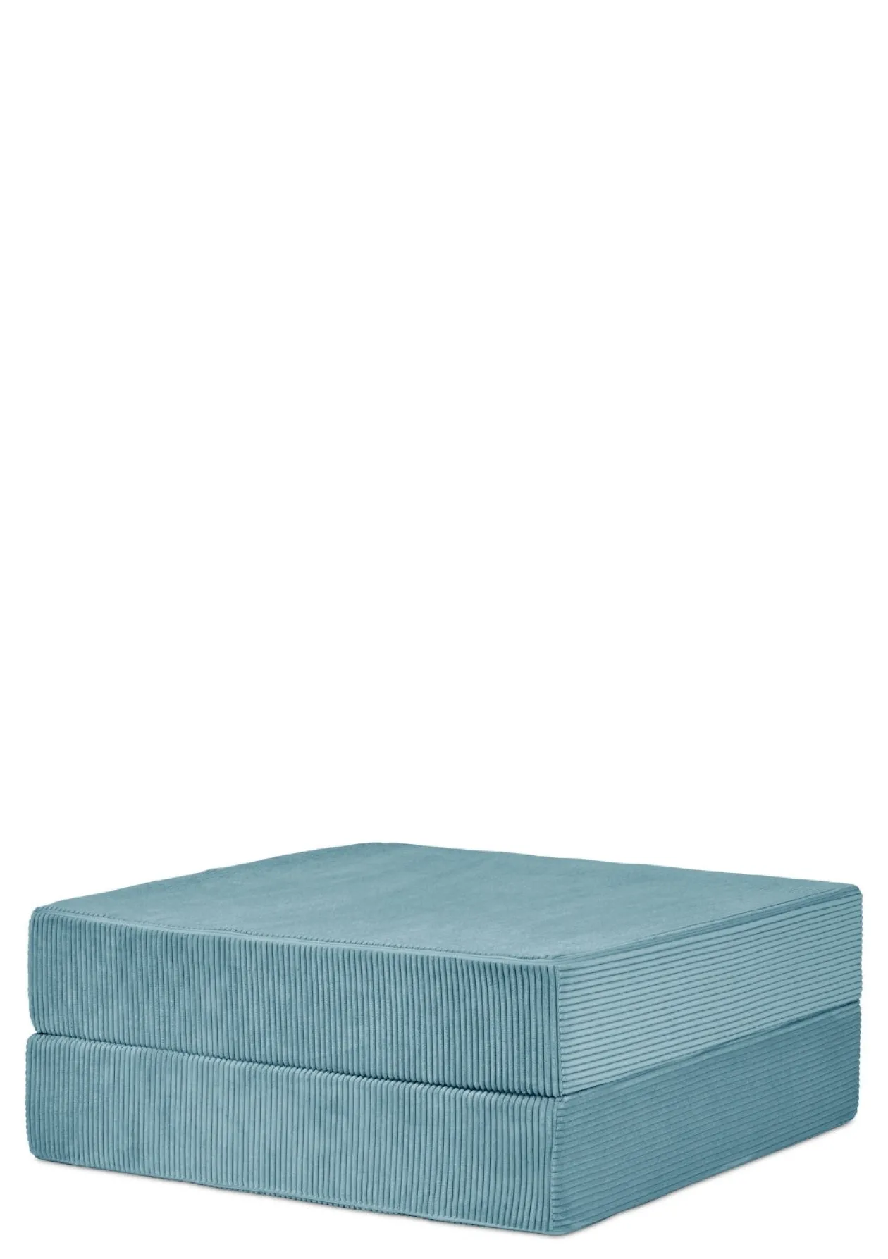 Family Sofa Cord Lagune Blau