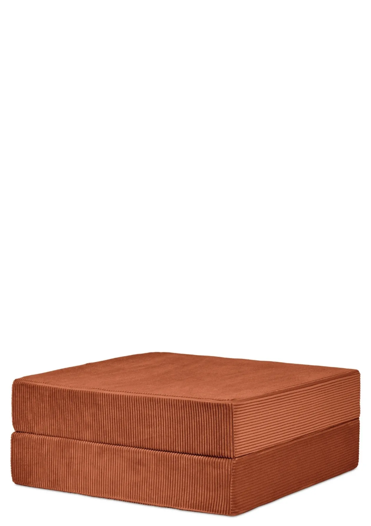 Family Sofa Cord Rost Orange