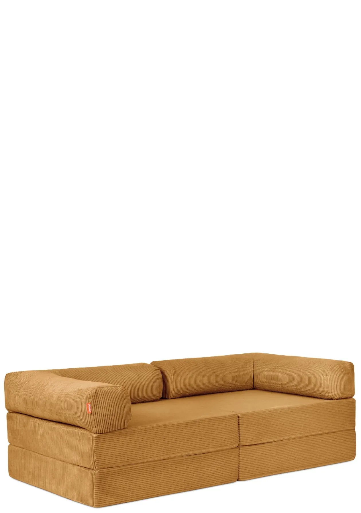 Family Sofa Cord Senf Gelb