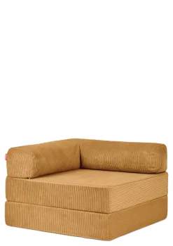 Family Sofa Cord Senf Gelb