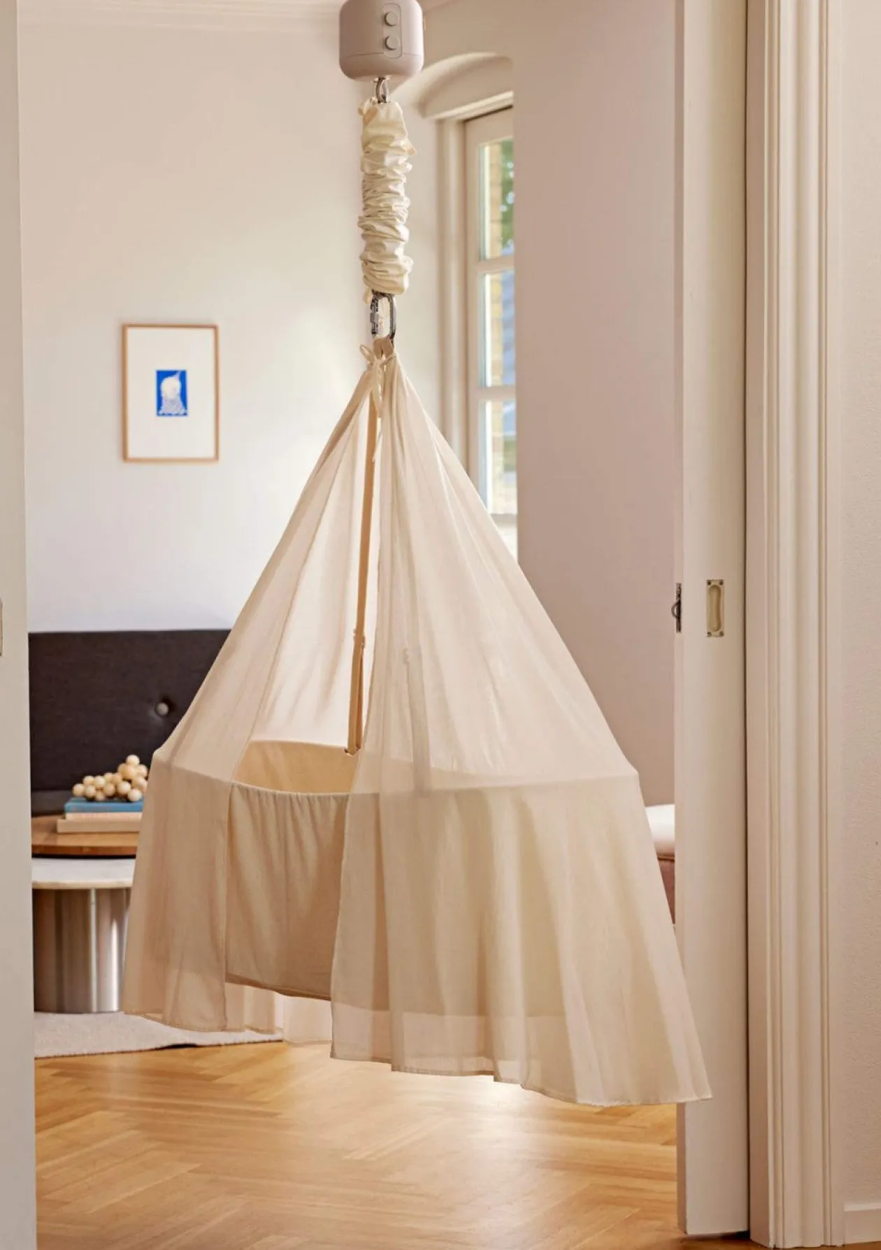 Federwiegenmotor 'LeeLo02' Beige