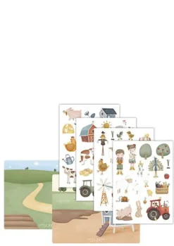 Fenstersticker 'Little Farm'