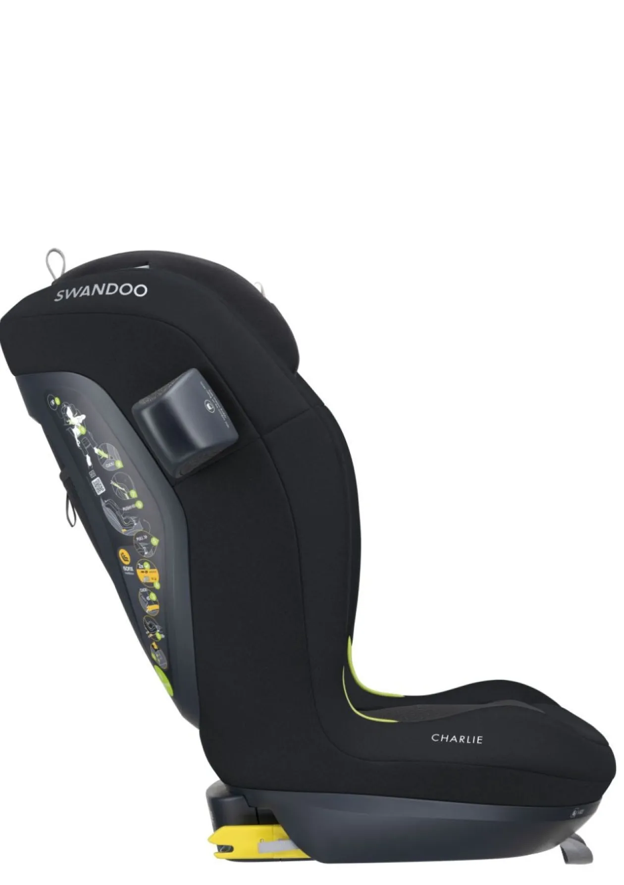 Folgesitz 'Charlie i-Size' Chia Black