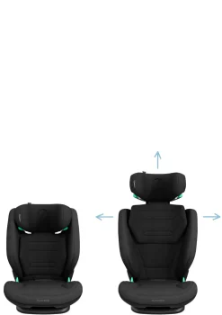 Folgesitz 'RodiFix Pro 2 i-Size' Authentic Black