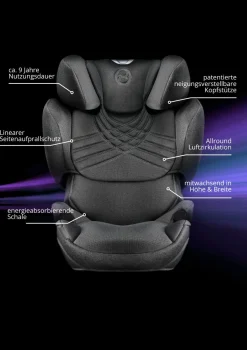 Folgesitz 'Solution T i-Fix PLUS' Mirage Grey