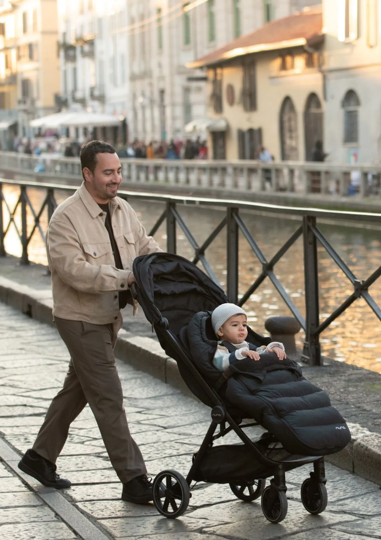 Fußsack inklusive Handschuhe Caviar