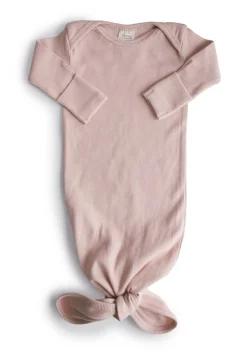 Geknotetes Babykleid blush