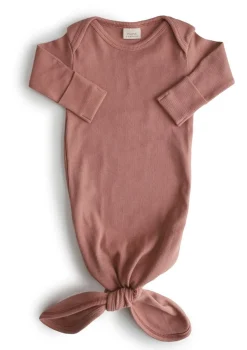 Geknotetes Babykleid cedar