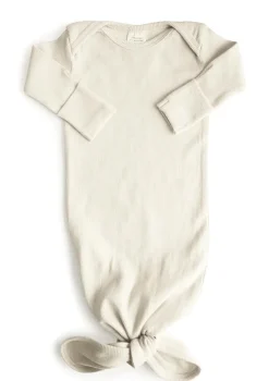 geknotetes Babykleid ivory