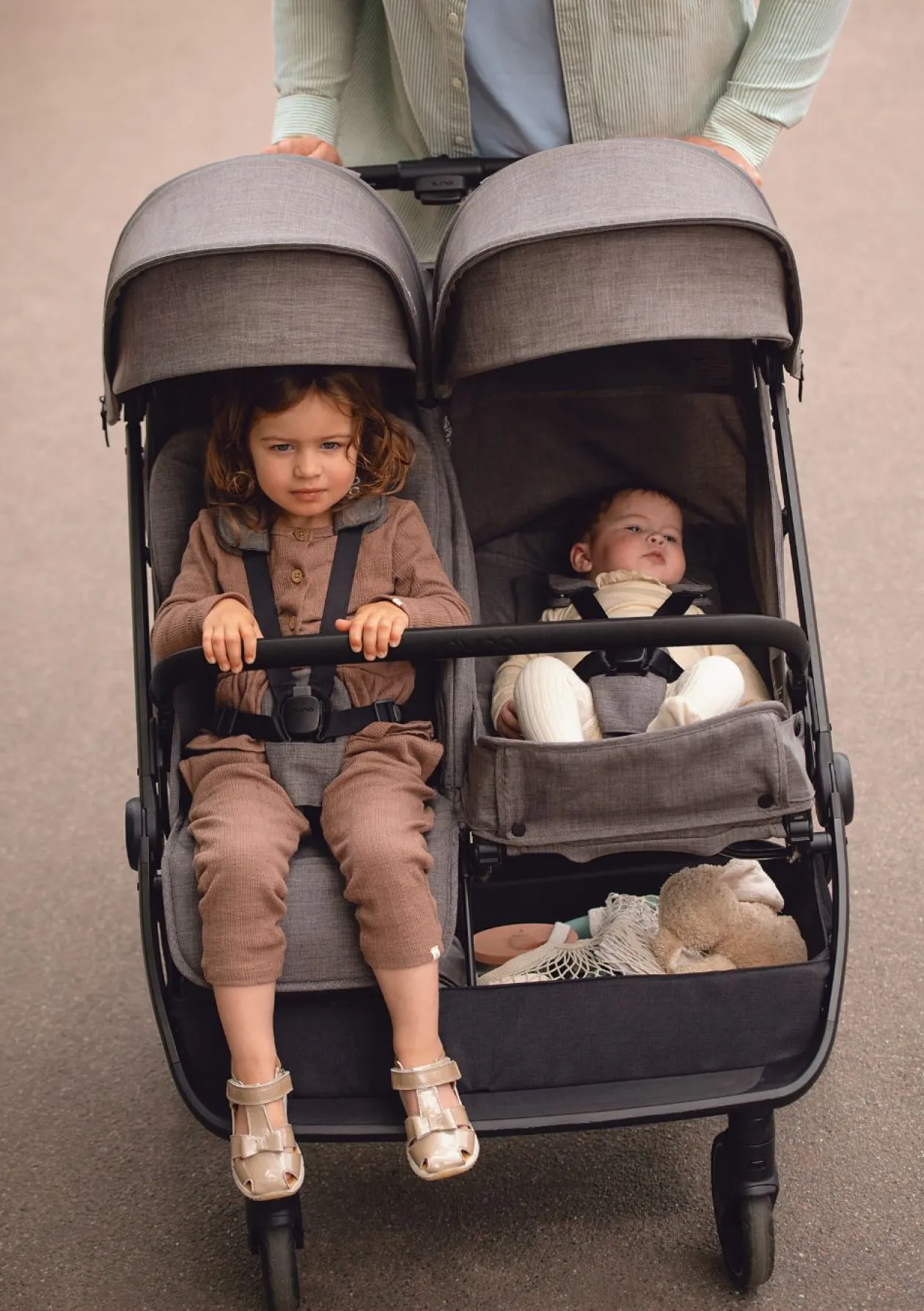 Geschwisterbuggy 'TRVL dubl' Thunder