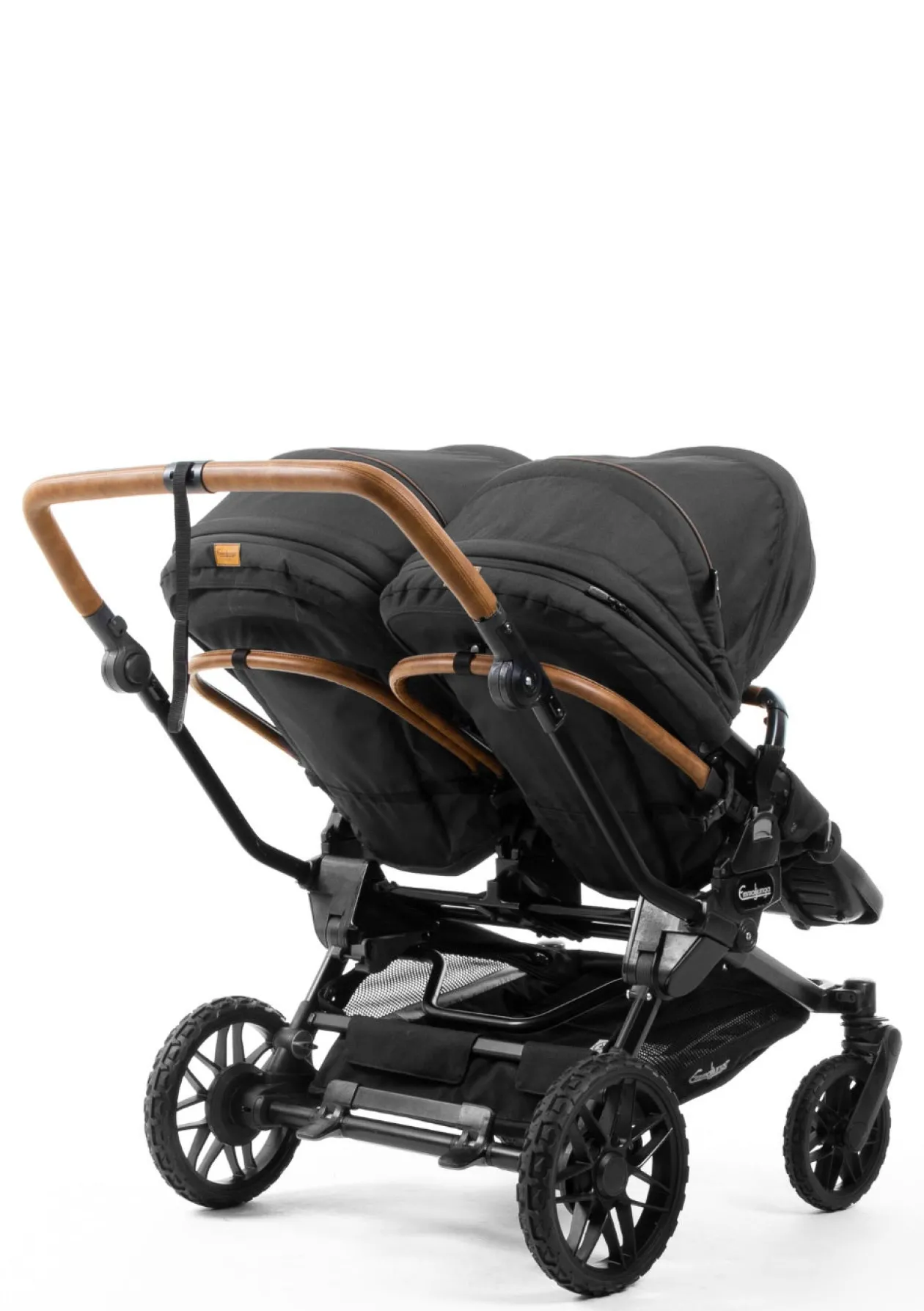 Geschwister-Kinderwagen-Set 'Double SENTO ERGO+' Outdoor Black