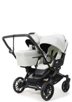 Geschwister-Kinderwagen-Set 'Double SENTO FLAT+' Urban Pearl
