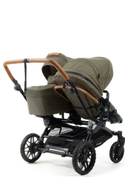 Geschwister-Kinderwagen-Set 'Double SENTO ERGO+' Outdoor Olive