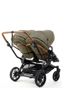 Geschwister-Kinderwagen-Set 'Double SENTO ERGO+' Outdoor Olive