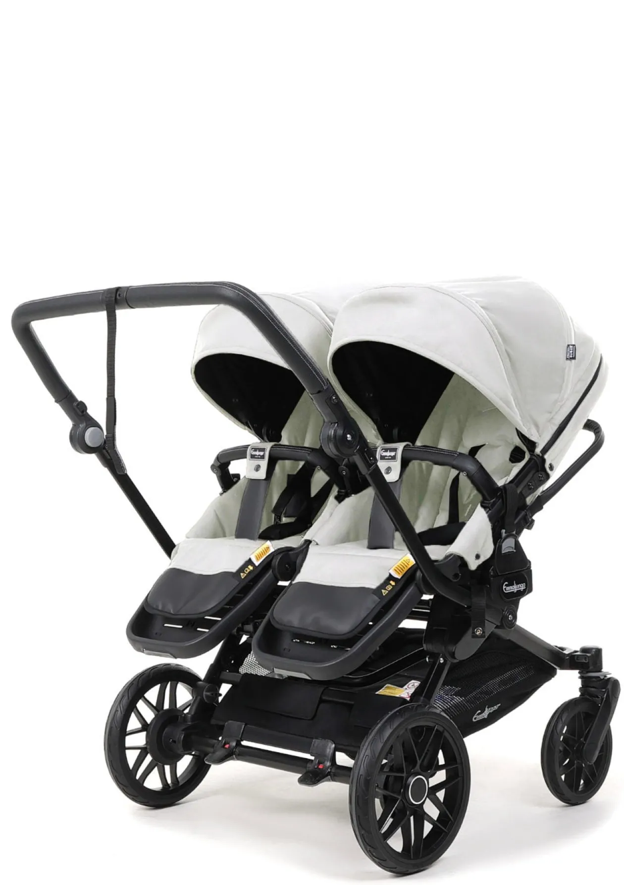 Geschwister-Kinderwagen-Set 'Double SENTO ERGO+' Urban Pearl