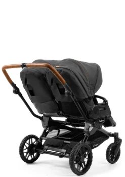 Geschwister-Kinderwagen-Set 'Double SENTO FLAT+' Outdoor Black