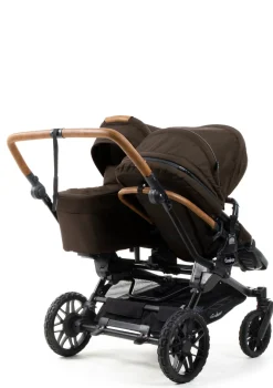 Geschwister-Kinderwagen-Set 'Double SENTO ERGO+' Outdoor Brown
