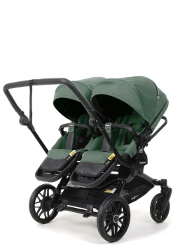 Geschwister-Kinderwagen-Set 'Double SENTO ERGO+' Urban Green