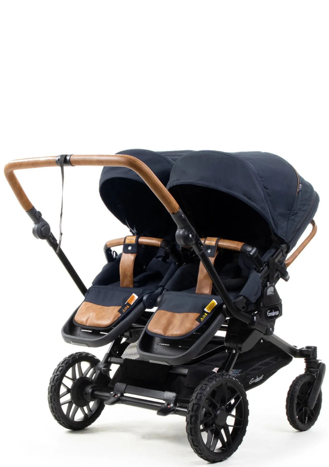 Geschwister-Kinderwagen-Set 'Double SENTO ERGO+' Outdoor Dark Navy