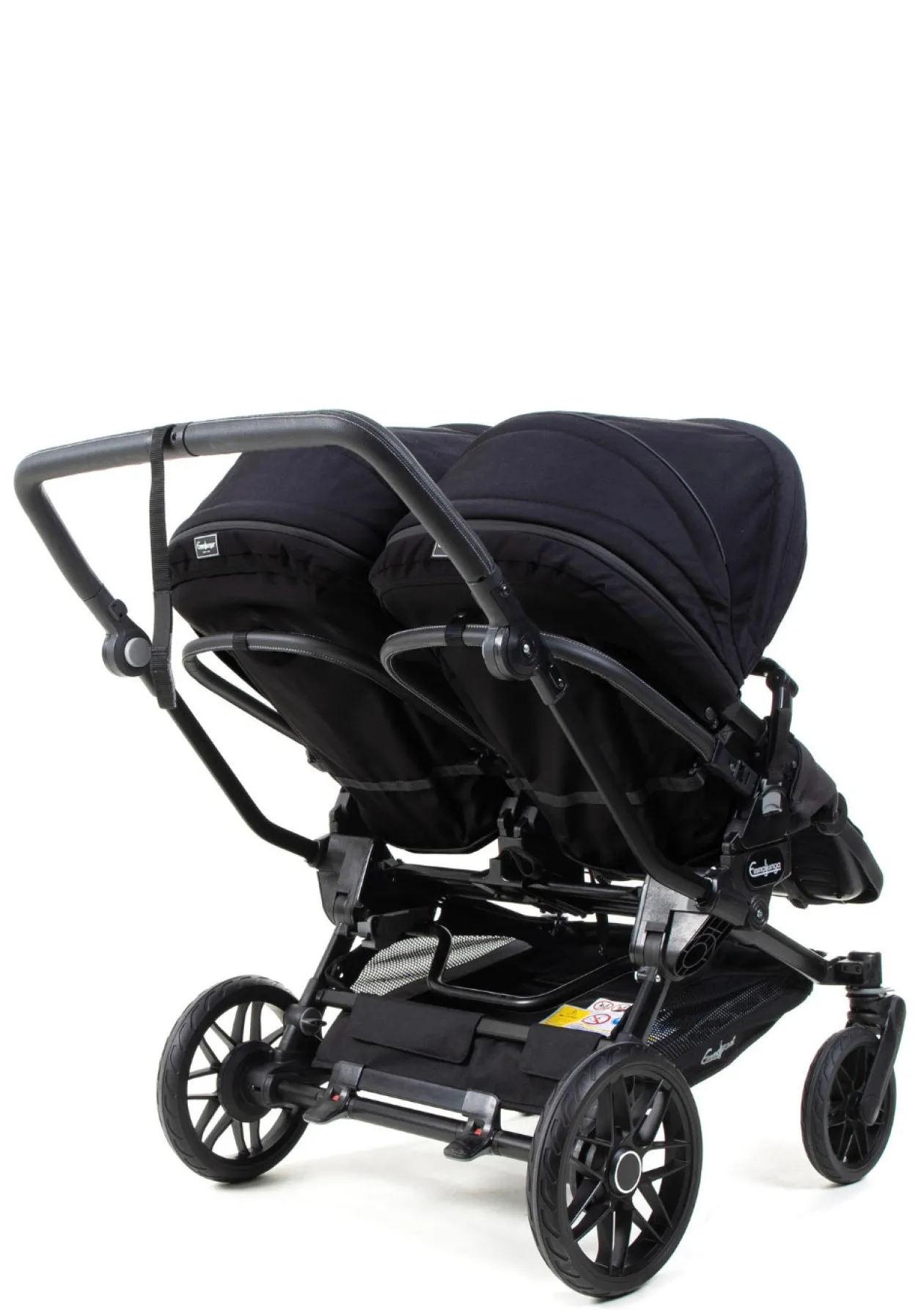 Geschwister-Kinderwagen-Set 'Double SENTO ERGO+' Urban Black