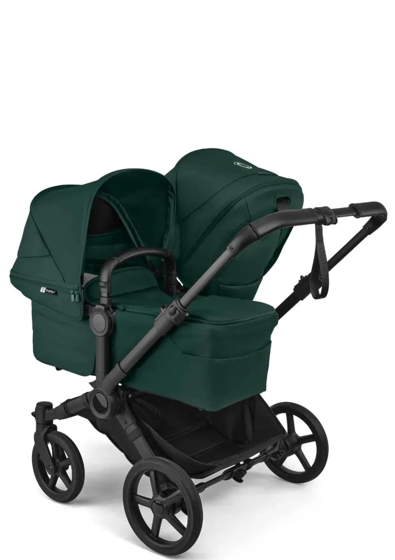Geschwisterwagen-Set 'Donkey 6 Duo' Fern Green