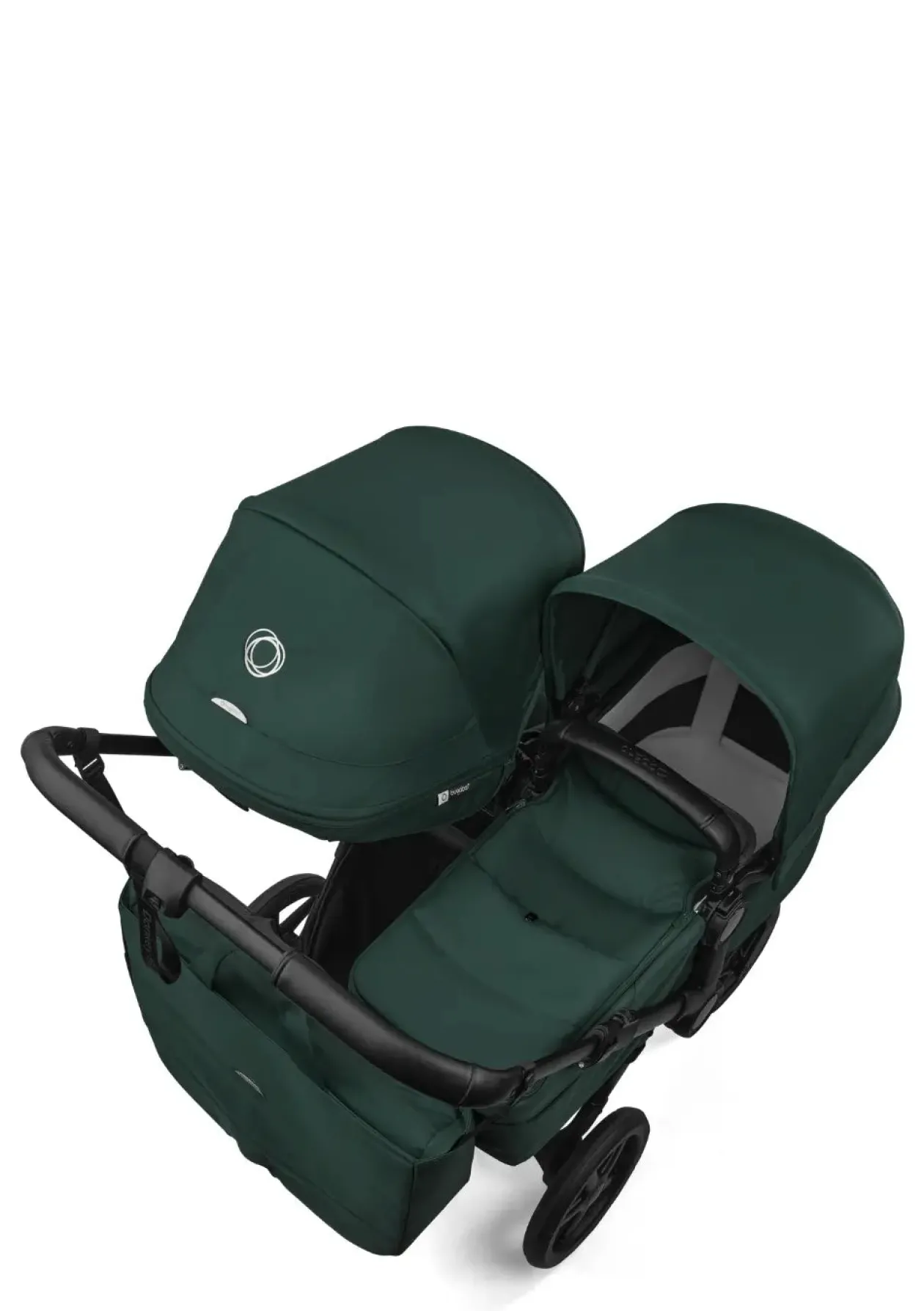 Geschwisterwagen-Set 'Donkey 6 Duo' Fern Green