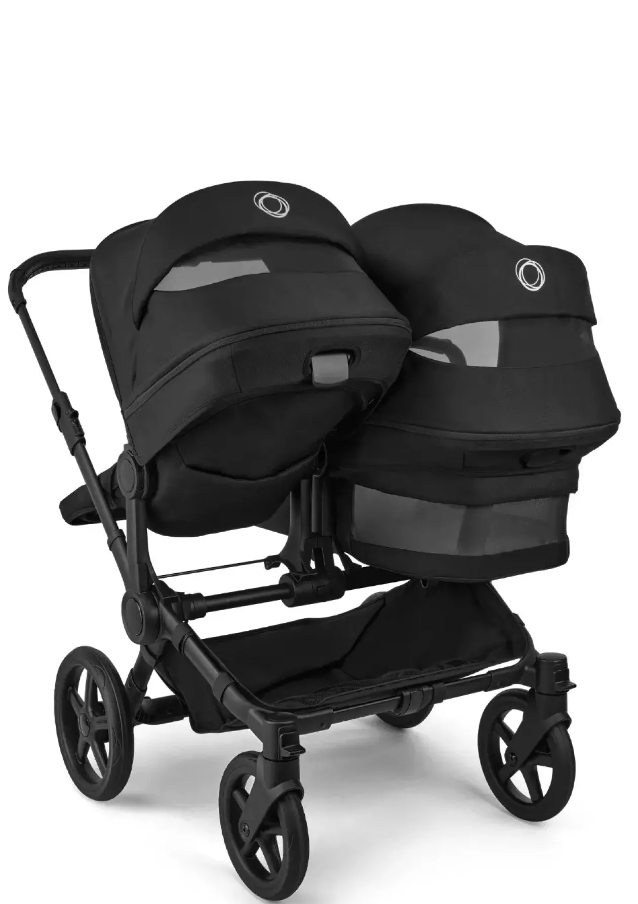 Geschwisterwagen-Set 'Donkey 6 Duo' Heritage Black