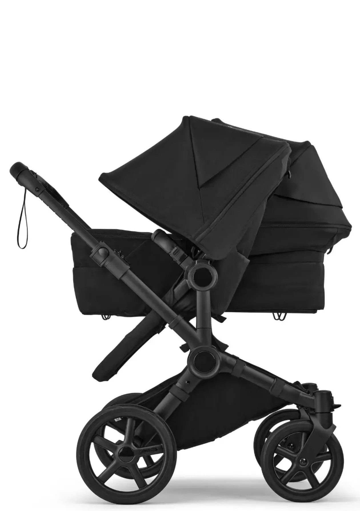 Geschwisterwagen-Set 'Donkey 6 Duo' Heritage Black