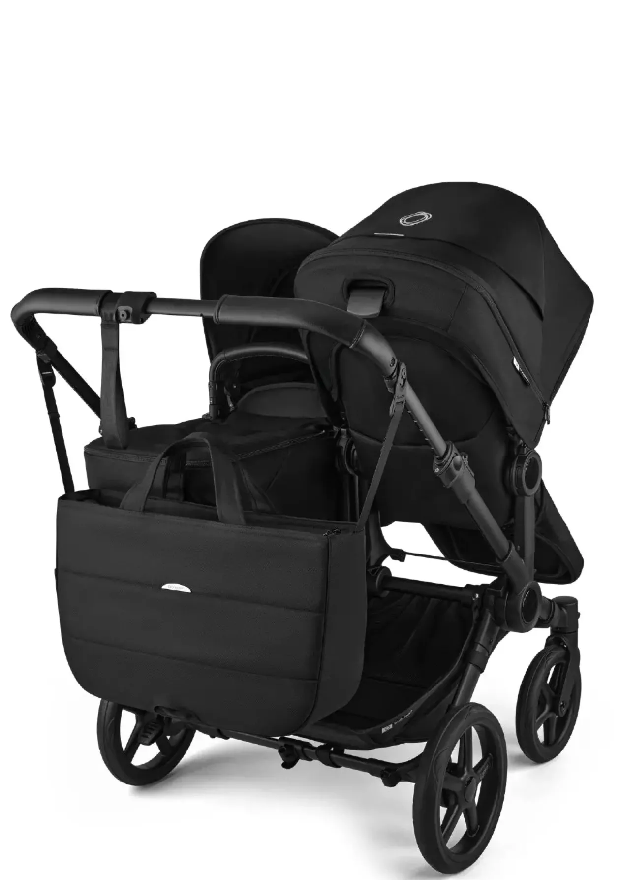 Geschwisterwagen-Set 'Donkey 6 Duo' Heritage Black